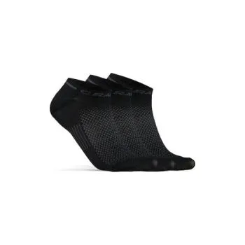 Pánské ponožky Ponožky CRAFT CORE Dry Shaftless 5-pack černá 37-39