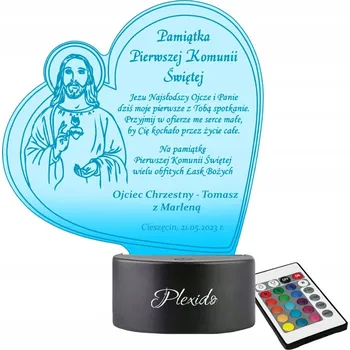 Lampička Plexido vícebarevná Noční lampa