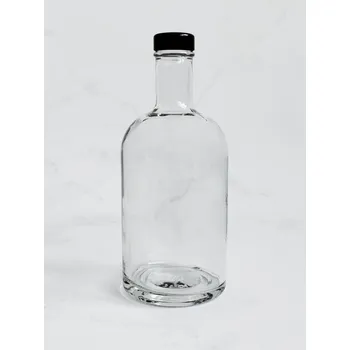 Nádoba na olej a ocet Láhev na olej, ocet, sirup APOLO 500 ml s černým víčkem