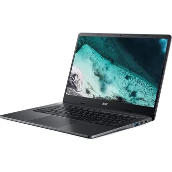 Notebook Acer Chromebook 314 (CB314-4HT-C1MD) Celeron Quad Core N100/8GB/128GB eMMC/14" FHD IPS/Touch/Chrome OS/stříbrná