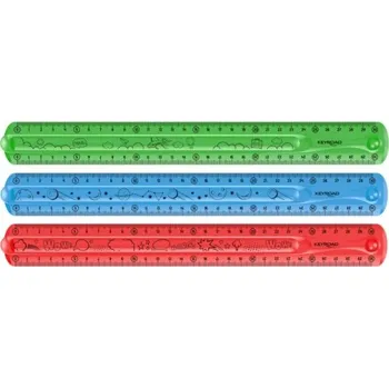 pravítka Pravítko KEYROAD Flexi - 30 cm - asort - A662