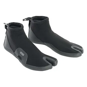 Potápěčské vybavení neoprenové boty ION Toes Ballistic 2.0 External Split unisex BLACK velikost bot 45/46