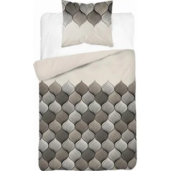 Povlečení Povlečení 140x200 Orientální mozaika béžová Home Satin