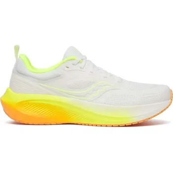 Pánská běžecká obuv Pánská běžecká obuv Saucony SURGE 3 9.5 Bílá, Reflexní neon, Oranžová