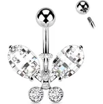 Šperky4U Piercing do pupíku WP0057-ST