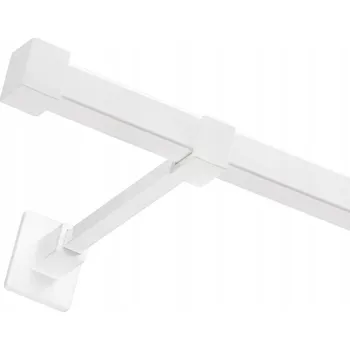 Garnýž GARNÝŽ JEDNODUCHÝ 260 CM 20 MM STROPNÍ KVADRO ŽABEK