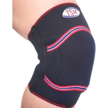 Fotbalový chránič Bandáž na koleno TSM KNIEPOLSTER AKTIV KEVLAR® (STÜCK) 2553k1-schwarz Velikost S