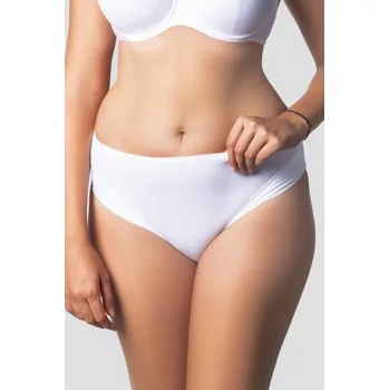 Kalhotky Triola klasické kalhotky černé 31615 - BV03/bílá / 70 f31615-03