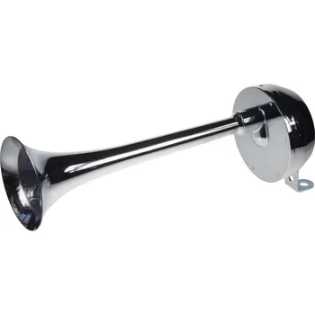 Houkačka Singl-fanfára 320mm, chrom, 24V, elektromagnetická, nízký tón