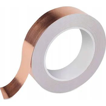 Lepicí páska VODIVÁ PÁSKA Z MĚDĚNÉ FÓLIE SAMOLEPICÍ ELEKTRICKÁ PÁSKA 30M