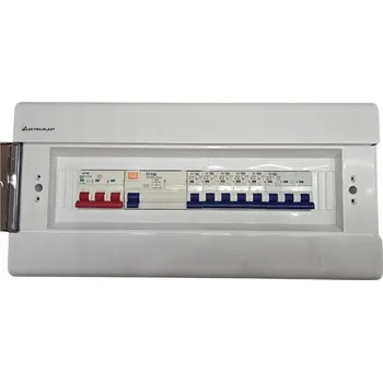 Rozvaděč Rozvodnice nástěnná 5 jističů 1-fáz. + 3-fázový + proudový chránič