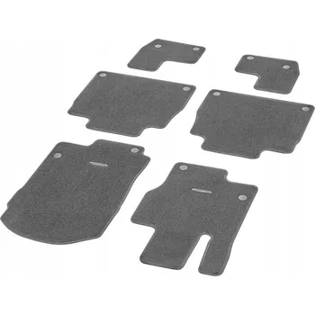 autokoberec Velurové koberce Mercedes, sada 6 ks