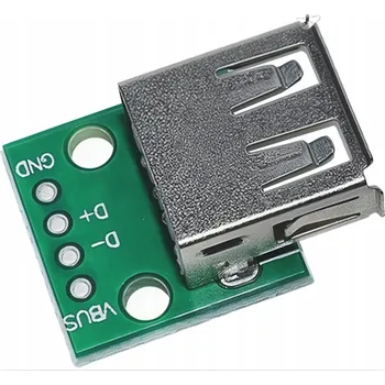Elektrická zásuvka USB zásuvka typ A SE USB 2.0 PCB