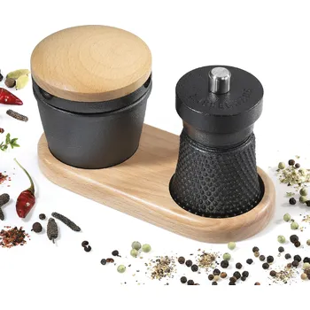 Kuchyňský mlýnek Hmoždíř a mlýnek na koření na podstavci ZASSENHAUS 21 x 10 x 15,5 cm