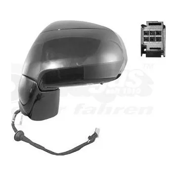 Auto zrcátko Vnější zpětné zrcátko VAN WEZEL 0928805