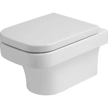 Klozet HOPA Závěsné WC TULIP FUSION s integrovanou bidetovou sprchou, WC sedátko - Bez sedátka (KEAZTUWCBIF)