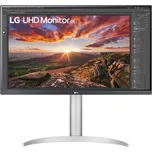 LG 27UP850K-W.AEU monitor počítačový monitor 68,6 cm (27") 3840 x 2160 px 4K Ultra HD LED Černá
