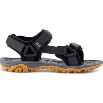 Dámské sandále Unisex sandály Hannah STERN 6 Černá, Tmavě šedá, Oranžová