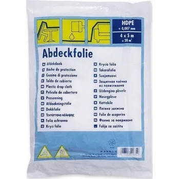 Zakrývací fólie na malování Fólie zakrývací LDPE 40 µm – 4×5 m