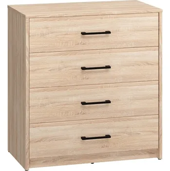 Komoda Komoda zásuvková sonoma světlá ERVI 01