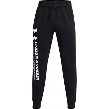 TEPLÁKY UNDER ARMOUR RIVAL FLEECE CHROMA PANTS PÁNSKÉ ČERNÉ M