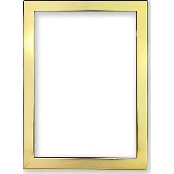 Rám na obraz Fotorámeček Modena Rozměr: 9 x 13 cm, Barva: Zlatá, Typ zasklení: Sklo