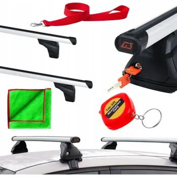 Příčník na automobil STŘEŠNÍ NOSIČ Střešní tyče pro Škoda Superb 2 3T II 2009 - 2014 sedan 4D