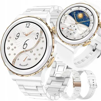 Chytré hodinky Chytré Hodinky Smart-Trend Chytré Hodinky GT White 2P zlatý