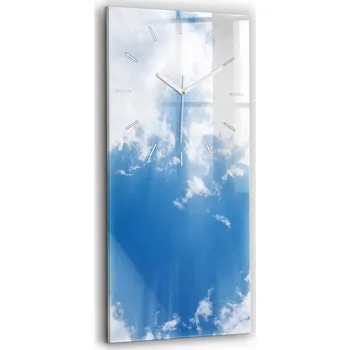 Hodiny Nástěnné hodiny SacroArte, odstíny modré, 30 cm