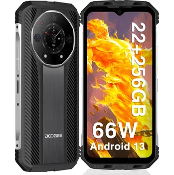 Mobilní telefon Smartphone DooGee S110 12 GB / 256 GB 4G (LTE) stříbrný