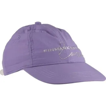 Kšiltovka Dětská kšiltovka Finmark SUMMER CAP OS Fialová, Stříbrná