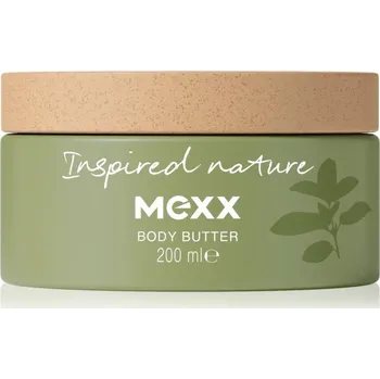 Tělový krém Mexx Inspired Nature tělové máslo s parfemací 200 ml