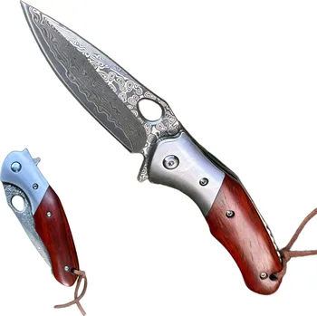 kapesní nůž The Knife Brothers Spyder Damaškový zavírací nůž