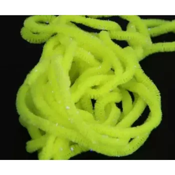Semperfli UV Sparkle Worm Chenille Fl. Yellow