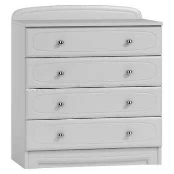 Dětská skříň Komoda N1 - Bianco bílá