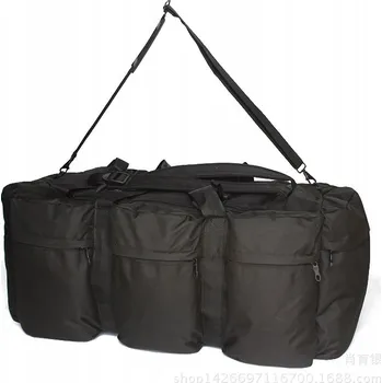 Vojenská cestovní taška na rameno i jako batoh černá