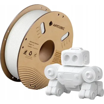 Filament Anycubic Filament High Speed PLA pro 3D tiskárny, bílý, 1,75 mm, pro rychlý tisk