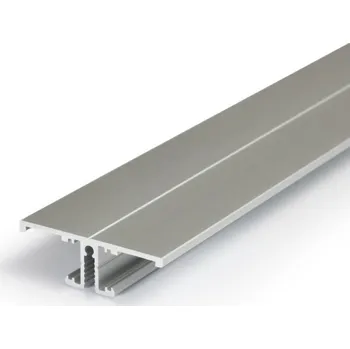 LED lišta TopLux BACK10 stříbrný - nástěnný hliníkový profil oboustranný, obvodová lišta (metráž) 3209115120