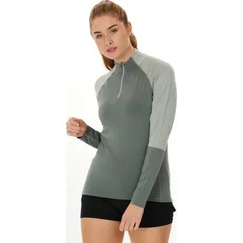 Dámské běžecké tričko Endurance Abbye W Midlayer Endurance šedá 3096076