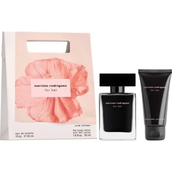 Dámský parfém narciso rodriguez for her toaletní voda 30 ml + tělové mléko 50 ml