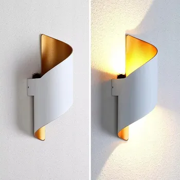 Nástěnné svítidlo LED Vnitřní Nástěnné Svítidlo 10W Venkovní i Vnitřní Bílé