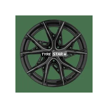 Alu kolo Keskin KT24C 8,5x19 5x1143 ET35 BLACK SECRET DIAMOND