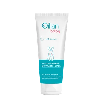 Oillan Baby ochranný krém na obličej a tělo, 75 ml
