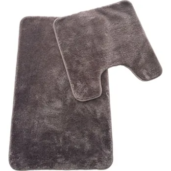 Koupelnová předložka Luana Předložka koupelnová sv. hnědá výkroj 2-dílná sada 50x80cm/50x50cm