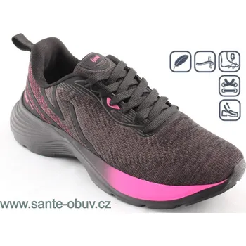 Dámská zdravotní obuv SANTÉ LY/663 PRETO-ROSE vych. obuv vel.36-43, --- - 42