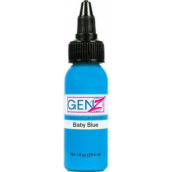 Tetovací barva INTENZE GEN-Z BABY BLUE 30 ml INKOUST barva NA TETOVÁNÍ