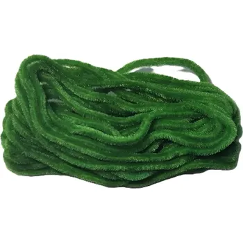 Semperfli Suede Chenille 2mm Large Peacock Green