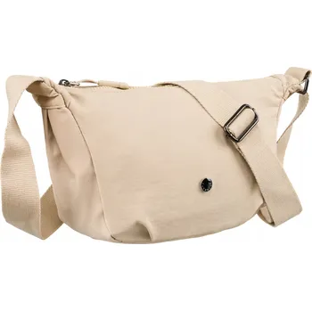 Kabelka Béžová polyester taška kabelka přes rameno Peterson