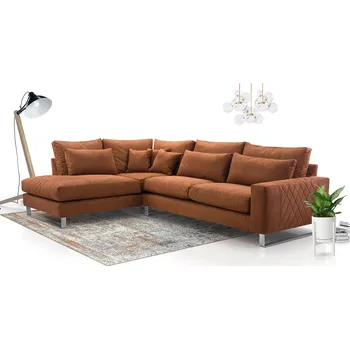 Sedací souprava FALCO Sedací souprava Corny L hnědá