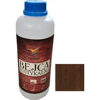 Vrták REKOL RUSTIKÁLNÍ MOŘIDLO TMAVÝ DUB 1L NA DŘEVO DEKORATIVNÍ